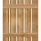 Ekena Millwork Spaced Board-n-Batten Shutters, Rough Sawn Western Red Cedar, 28 7/8W x 33H, PR RBS06S29X033RWR - alternate 5